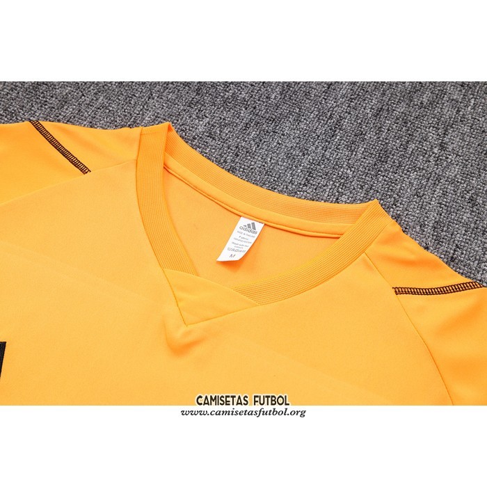 Chandal del SC Internacional Manga Corta 2023/2024 Naranja - Pantalon Corto